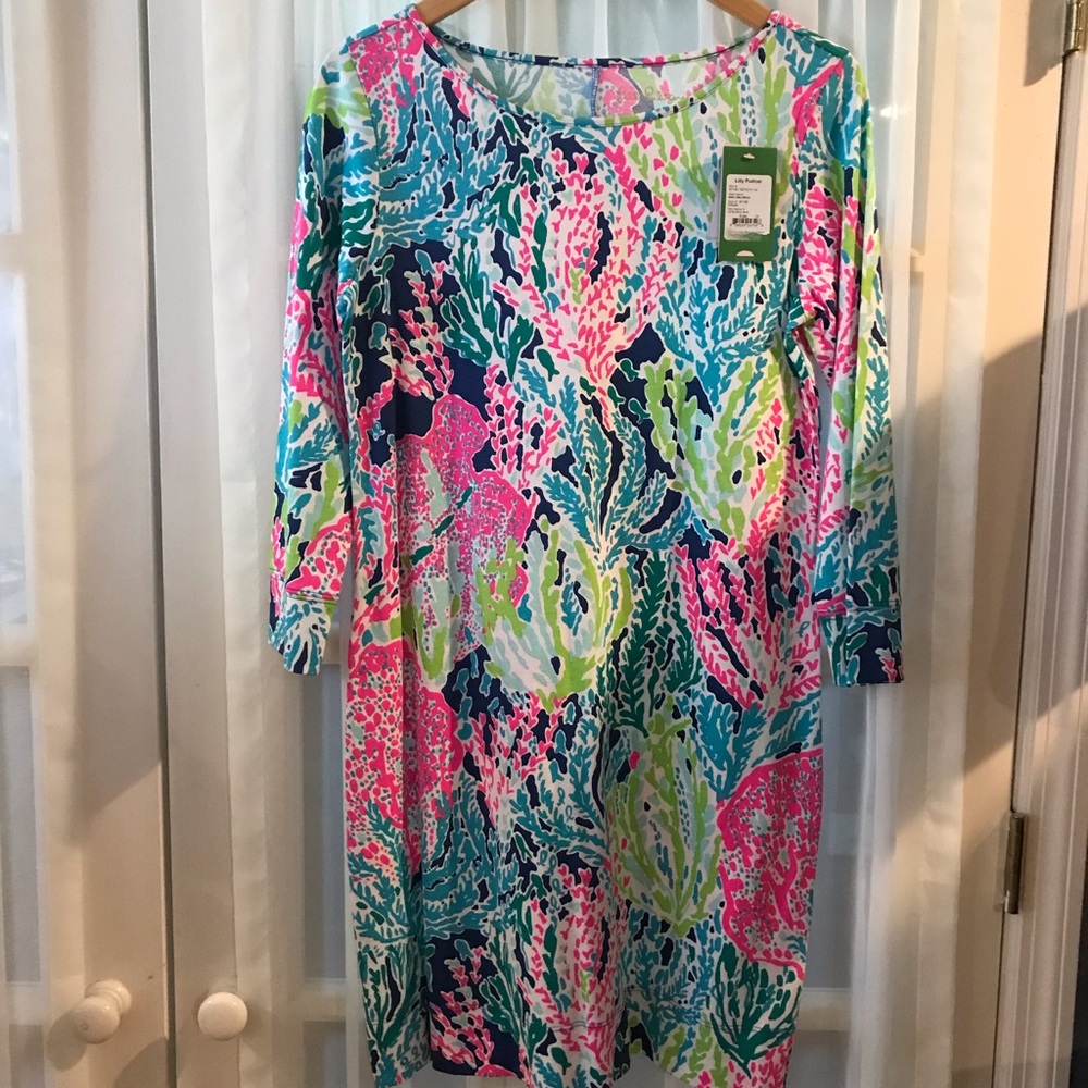 NWT Lilly Pulitzer Marlowe Dress Let’s Cha Cha Size M